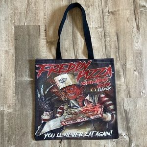 Freddy On Elm Street tote bag